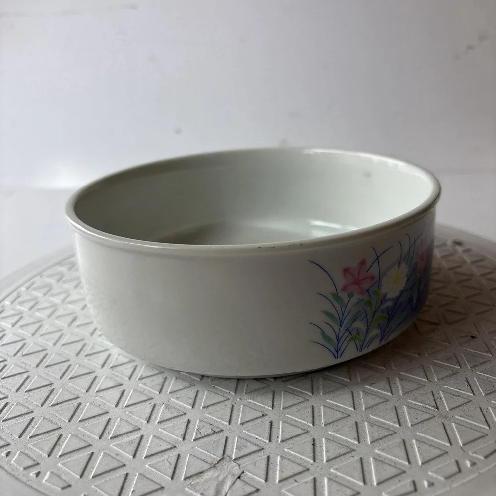 Japanese Porcelain Serving Bowls Tea Cups & Rice Bowl Arita Style 7 pc Mixed (HF